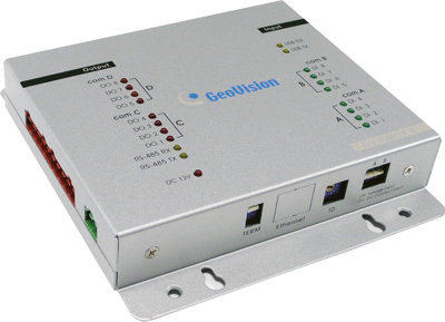 The GV-IO Box 8 provides 8 inputs and 8 relay outputs.