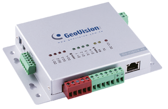 The GV-IO Box 4 provides 4 inputs and 4 relay outputs.