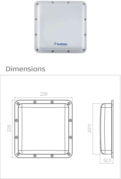 GV-AS1520 Controller With Built-in UHF RFID Reader
