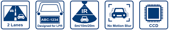 Full integrated and designed purpose for any traffic related application.Geovision Licencse Plate Recognition Solution